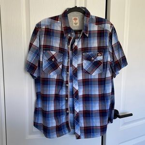 Dickies short sleeve button up, perfect condition!